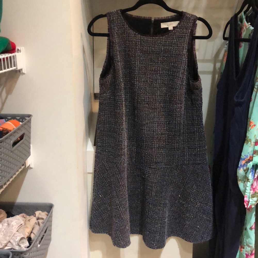 Loft wedding guest dress